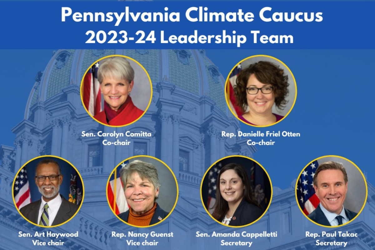 Pa. Legislative Climate Caucus Announces 2023 Leadership And ...