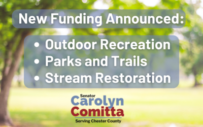 Comitta Announces Outdoor Recreation and Stream Restoration Projects