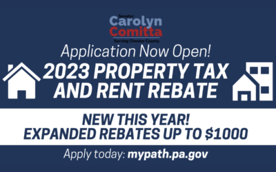 Comitta: Expanded Property Tax and Rent Rebate Program Now Open