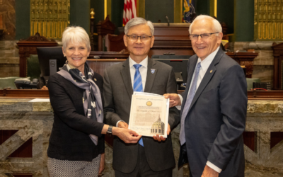 Comitta and Friends of Taiwan Caucus Chairs Welcome Ambassador Lee to Harrisburg