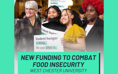 Comitta: WCU Awarded State Funding to Address Student Hunger on Campus